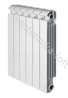 Радиатор алюминиевый секционный Global KLASS 500 500 мм 10 секций боковое белый