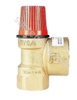 Watts SVH 30 x 1 1/2 Предохранительный клапан для систем отопления (красная крышка) 3 бар